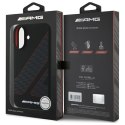 AMG AMHMP16S2SCFR iPhone 16 6,1" czarny/black hardcase Checkered Flag Pattern MagSafe