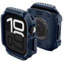 Etui Spigen Rugged Armor V2 do Apple Watch 10 / 11 42mm granatowy