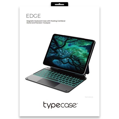 Etui Typecase Edge z klawiaturą do iPad Pro 13" 2024/2025 biały