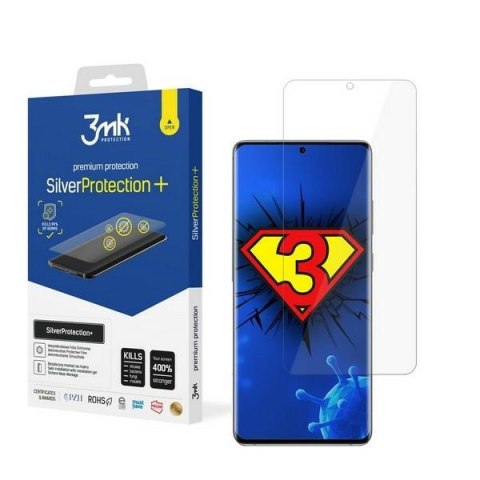 Folia antymikrobowa 3MK SilverProtection+ do Samsung Galaxy G985 S20 Plus