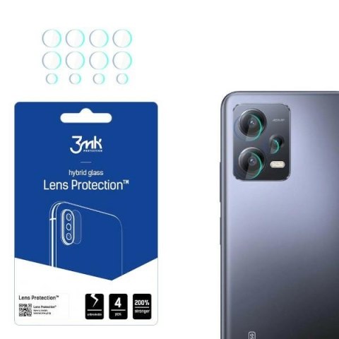 Ochrona na obiektyw aparatu 3MK Lens Protection do Redmi Note 12 Pro/Pro+ 4szt