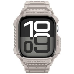 Pasek Spigen Rugged Armor Pro V2 do Apple Watch 10 / 11 42mm beżowy