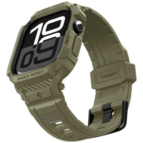 Pasek Spigen Rugged Armor Pro V2 do Apple Watch 10 / 11 46mm khaki