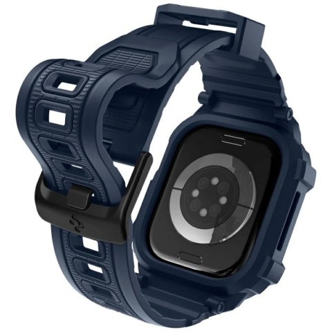 Pasek Spigen Rugged Armor Pro do Apple Watch 10 / 11 42mm granatowy
