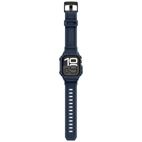 Pasek Spigen Rugged Armor Pro do Apple Watch 10 / 11 42mm granatowy