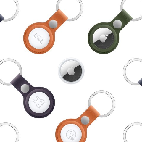 Apple AirTag Osobisty Wyszukiwarka Srebrny, Biały