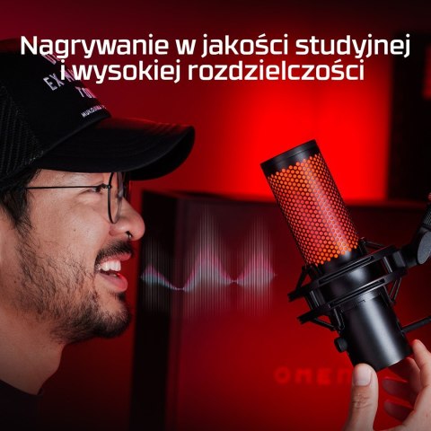 HyperX QuadCast 2 - mikrofon USB (czarny)