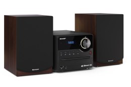 Sharp | Mikrosystem Hi-Fi | XL-B517D(BR) | Port USB | Wejście AUX | Bluetooth | Odtwarzacz CD | Brązowy | Radio FM | Połączenie 