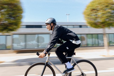 Kask Rowerowy HJC CALIDO Biało-Srebrny MT WHITE SILVER r.L