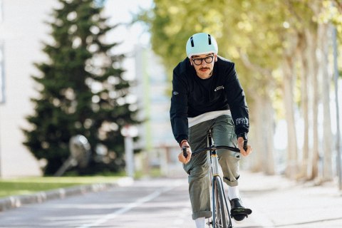 Kask Rowerowy HJC CALIDO Biało-Srebrny MT WHITE SILVER r.L