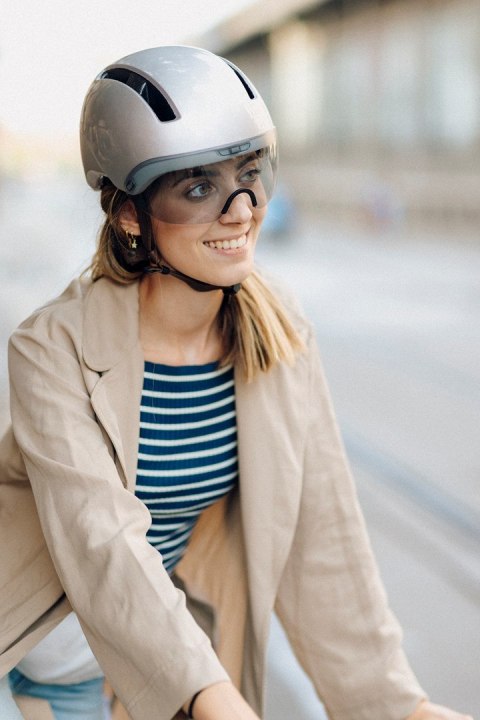 Kask Rowerowy HJC CALIDO PLUS Czarny METAL BLACK r.L