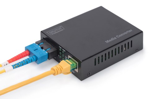 Digitus Gigabitowy konwerter mediów, RJ45 / SC