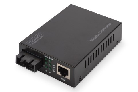 Digitus Gigabitowy konwerter mediów, RJ45 / SC