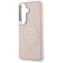 Etui Karl Lagerfeld Embossed Ring RSG Logo MagSafe do Samsung Galaxy S26 różowy