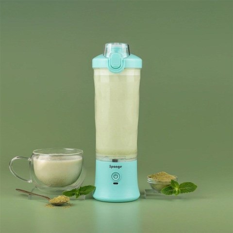 Sponge Blender kielichowy Bezprzewodowy 0,6l Turkusowy