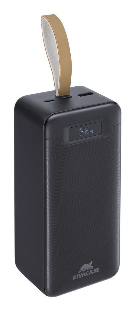 Rivacase VA1084 bank mocy Litowo-polimerowy (LiPo) 40000 mAh Czarny