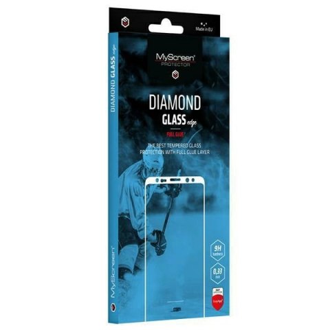 MS Diamond Glass Edge FG iPhone 14 Pro Max 6,7" Full Glue Black