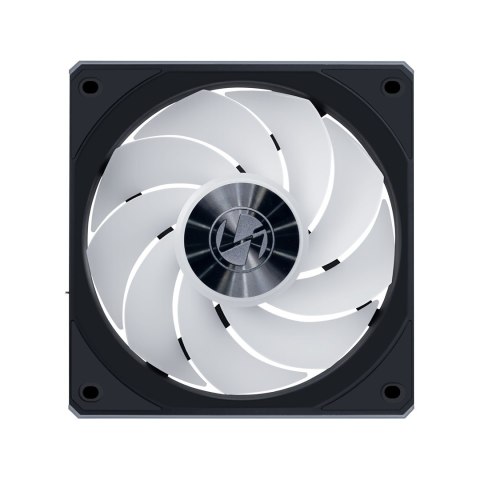 Lian Li 12RCL1W3B system chłodzenia komputerów Obudowa komputera Wentylator 12 cm Czarny