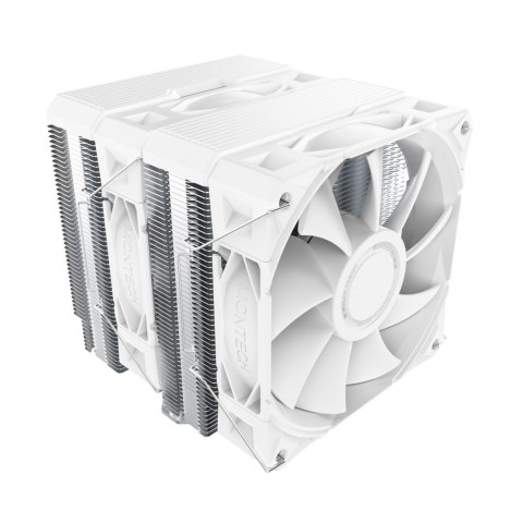 Montech NX600 Procesor Chłodnica powietrza 12 cm Biały 1 szt.