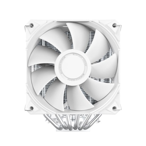 Montech NX600 Procesor Chłodnica powietrza 12 cm Biały 1 szt.