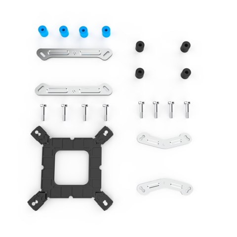 Montech NX600 Procesor Chłodnica powietrza 12 cm Biały 1 szt.