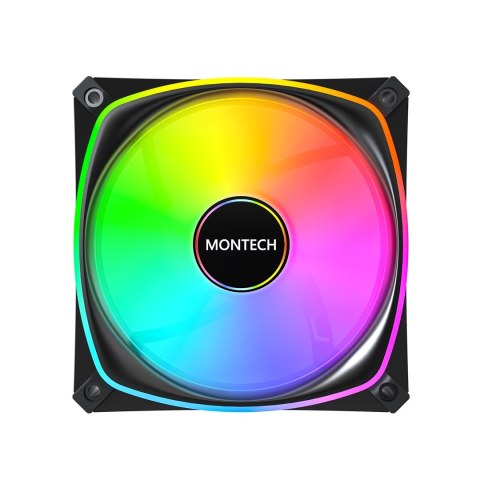 Montech RX120 PRO Obudowa komputera Wentylator 12 cm Biały 3 szt.