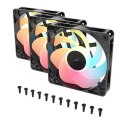 Corsair RS120-R ARGB Obudowa komputera Wentylator 12 cm Czarny 3 szt.
