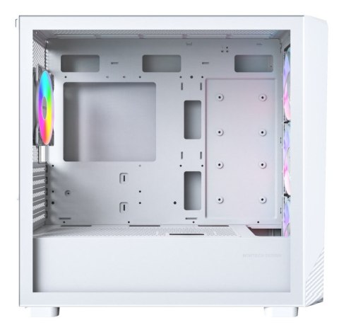Montech X5M (W) zabezpieczenia & uchwyty komputerów Micro Tower Biały