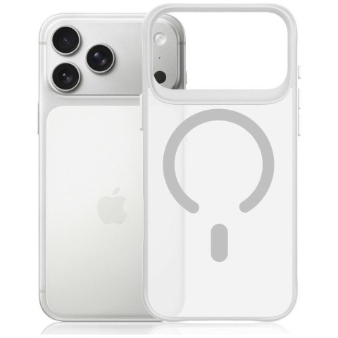 Etui 3MK Smoke MagCase do Apple iPhone 17 Pro Max biały