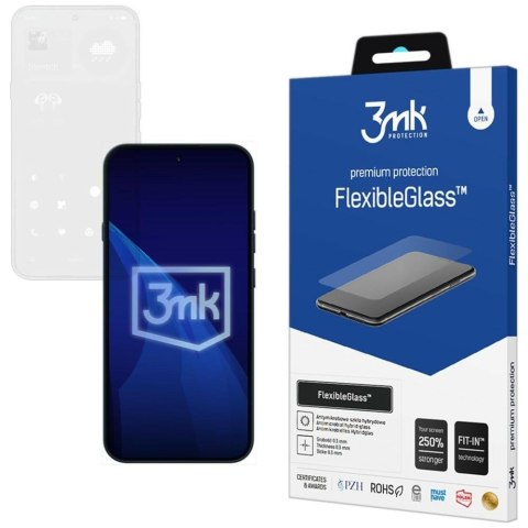 Szkło hybrydowe 3MK FlexibleGlass do nothing Phone (4a) Pro