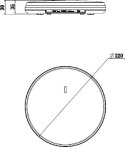 ACCESS POINT HIKVISION DS-3WAP622E-SI(O-STD)