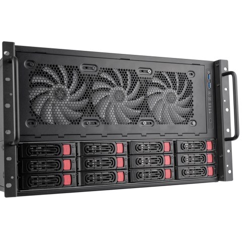 Silverstone RM61-312 Rack Czarny