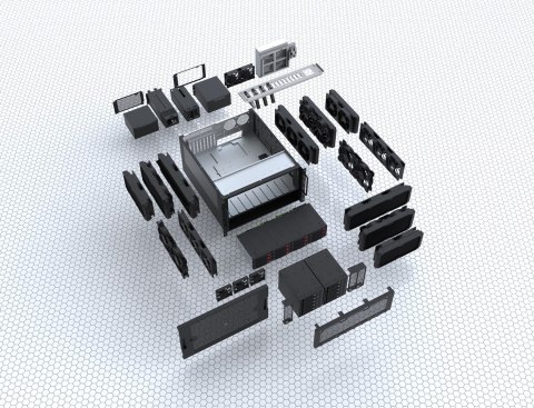 Silverstone RM61-312 Rack Czarny