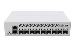 MIKROTIK RouterBOARD Cloud Router Switch CRS310-1G-5S-4S+IN + L5 (800MHz; 256MB RAM; 1x GLAN; 5x SFP; 4x SFP+) pulpit