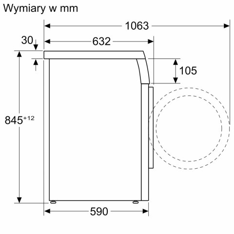 Pralka BOSCH WUU28T10PL (OUTLET)
