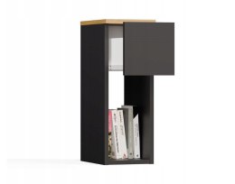 SZAFKA NOCNA GALAX 20/1S ANTRACYT/ARTISAN