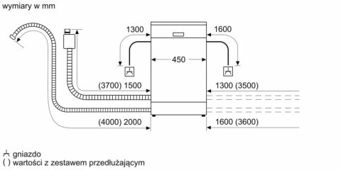 Zmywarka do zabudowy BOSCH SPV4EMX61E (OUTLET)