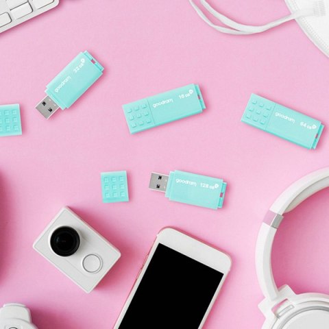 Goodram USB flash disk, USB 3.0, 32GB, UME3, UME3, niebieski, UME3-0320CRR11