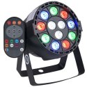 LIGHT4ME P12 LED PAR RGBW - Mobilny i kompaktowy reflektor LED PAR