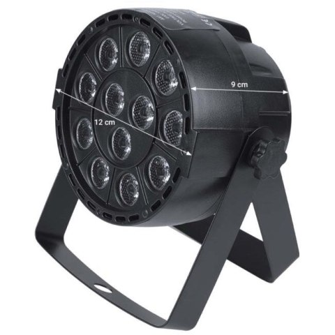 LIGHT4ME P12 LED PAR RGBW - Mobilny i kompaktowy reflektor LED PAR