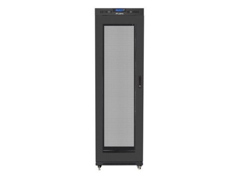 LANBERG SZAFA STOJĄCA RACK 19" 42U 600X600 DRZWI PERFOROWANE LCD CZARNA (FLAT PACK) FF01-6642-23BL