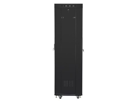 LANBERG SZAFA STOJĄCA RACK 19" 42U 600X600 DRZWI PERFOROWANE LCD CZARNA (FLAT PACK) FF01-6642-23BL