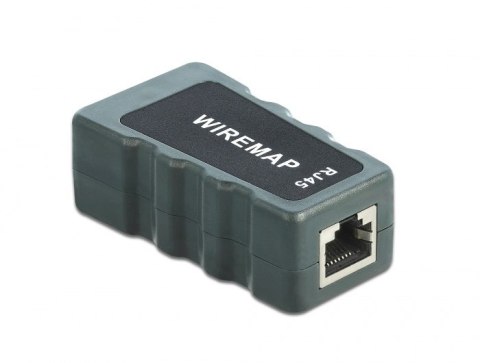 Tester kabli DeLOCK 63110 LCD RJ45/PoE/DC