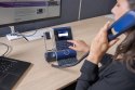 Alcatel-Lucent Enterprise ALE-300 telefon VoIP Niebieski LCD