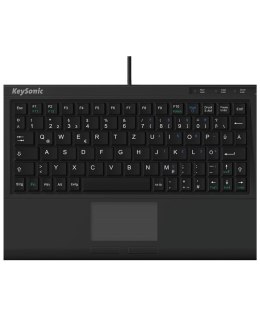 KeySonic ACK-3410 (DE) klawiatura Biuro USB QWERTZ Niemiecki Czarny