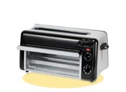 Tefal TL6008 2 kaw. 1300 W Aluminium, Czarny