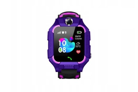 Smartwatch dla dzieci GoGPS K24 (purpurowy)