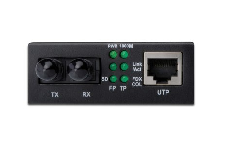 Digitus Gigabitowy konwerter mediów, RJ45 / ST
