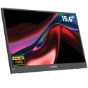 Verbatim Portable 15.6" FHD Monitor LIGHT Przenośny monitor Czarny 39,6 cm (15.6") LCD 1920 x 1080 px