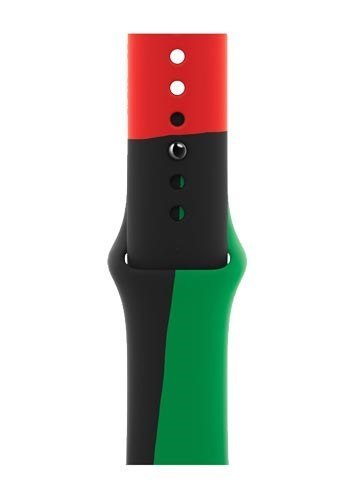 Pasek Apple Sport Belt Black Unity, do zegarka 40mm M/L
